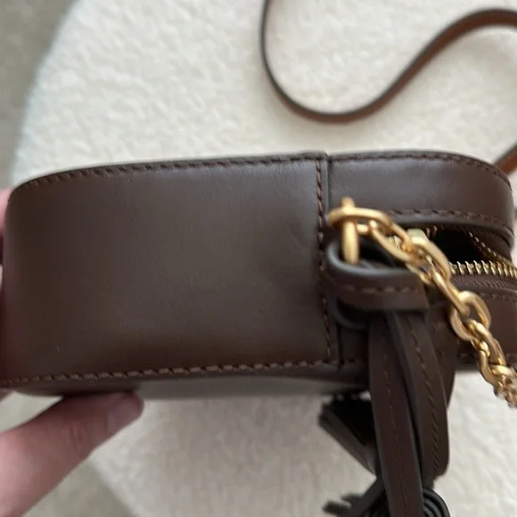 Tory Burch McGraw woven plaid camera bag - Picture 6 of 12